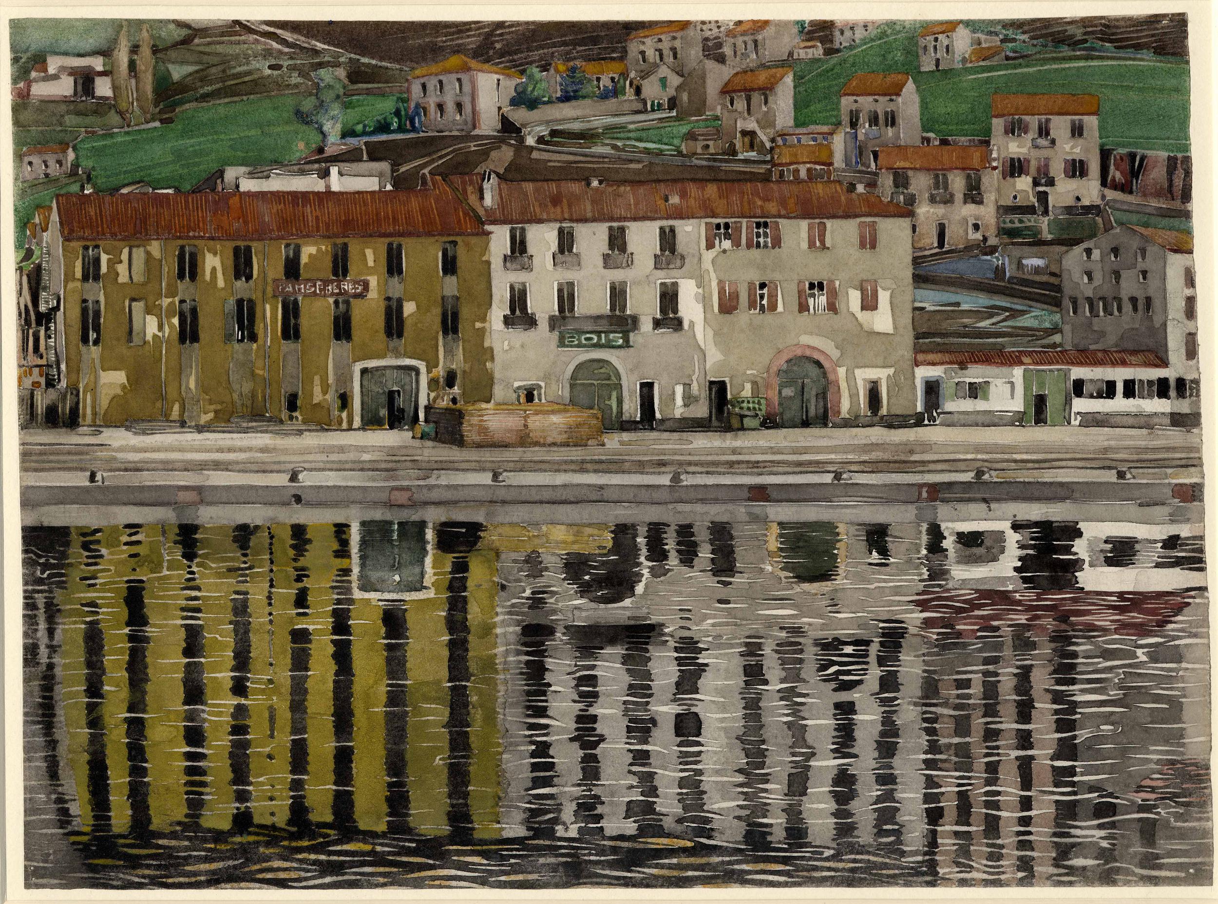 Charles Rennie Mackintosh. Port Vendres. 1926–7