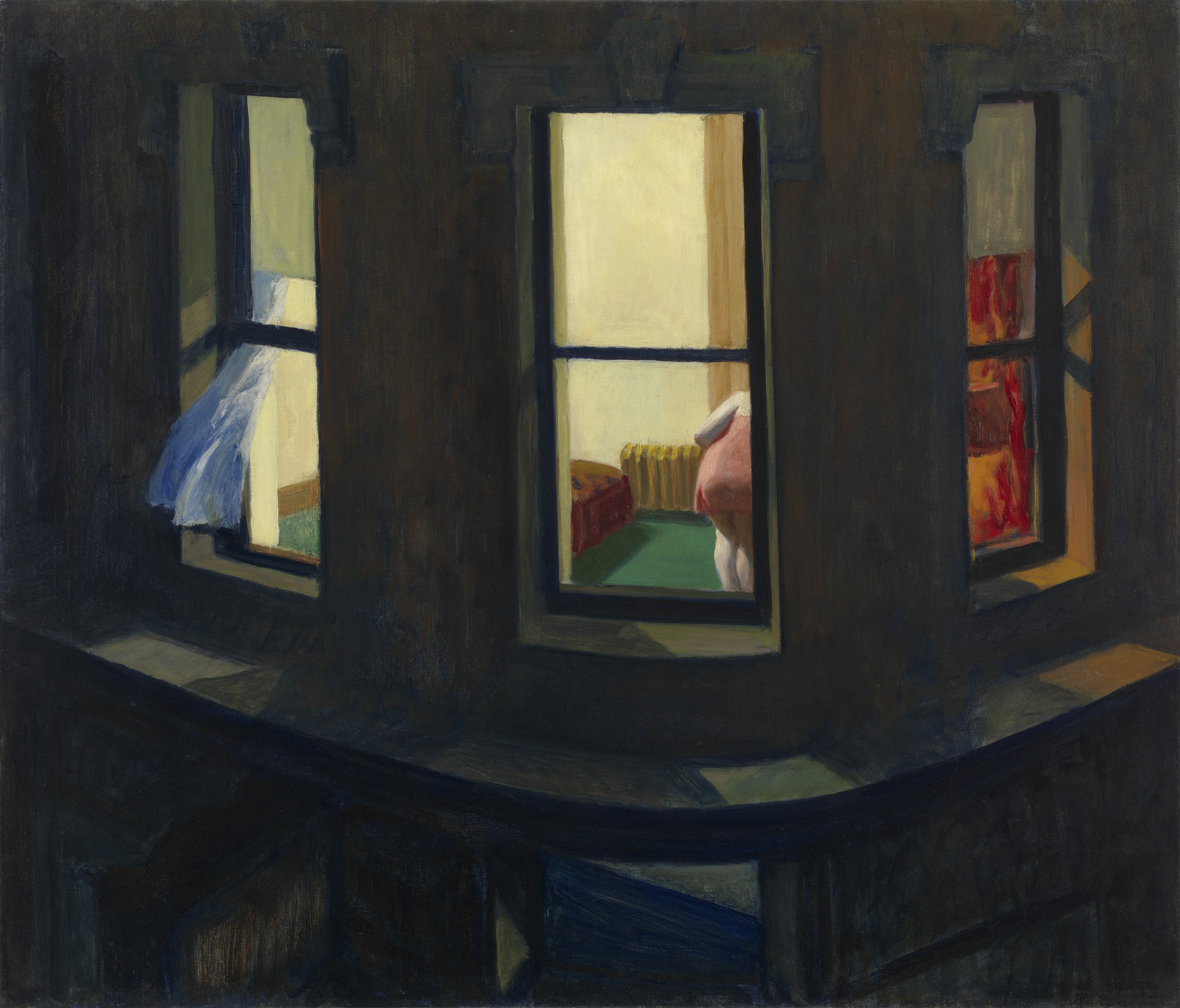 Edward Hopper. Night Windows. 1928