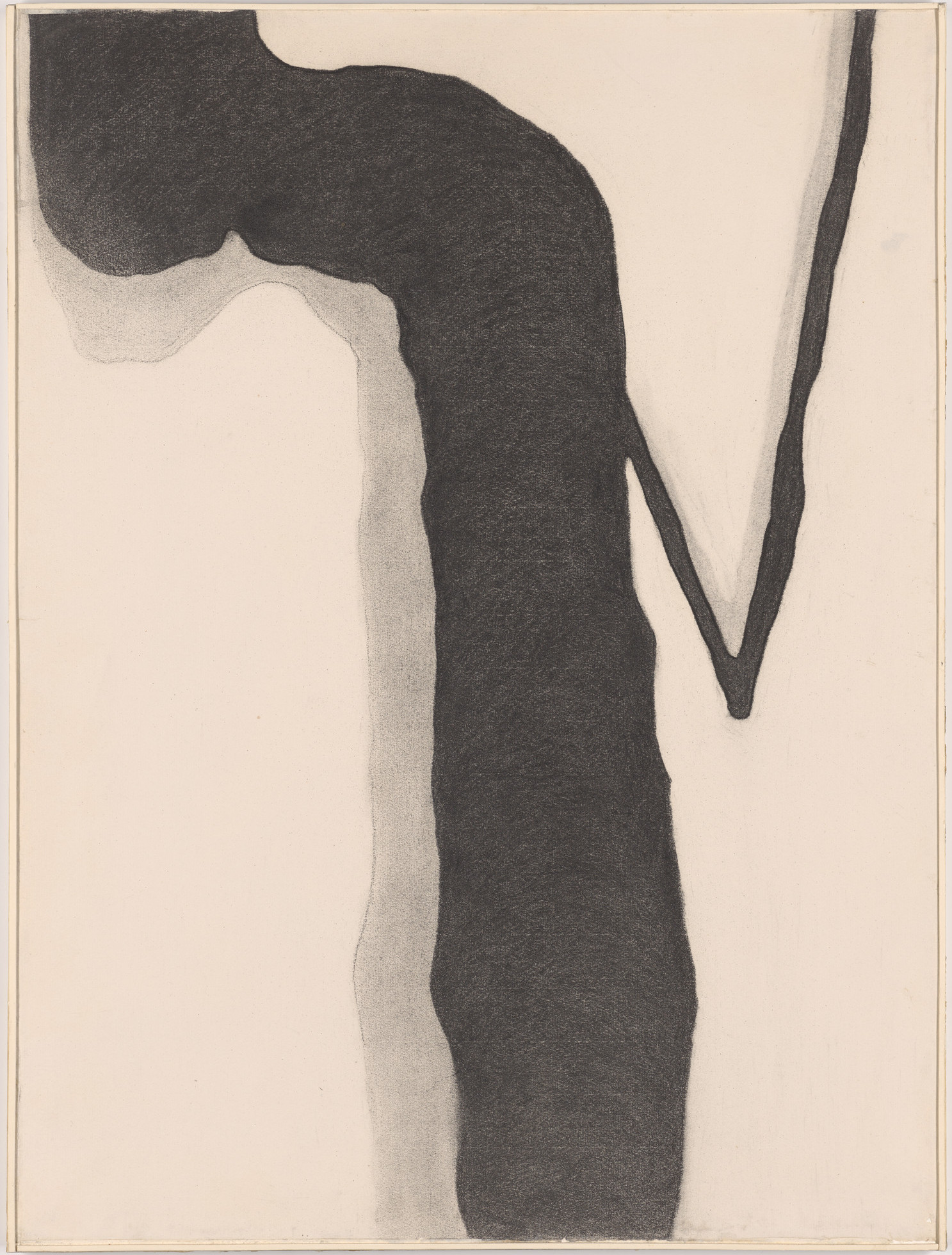 Georgia O'Keeffe. Drawing X. 1959. Source: MoMA