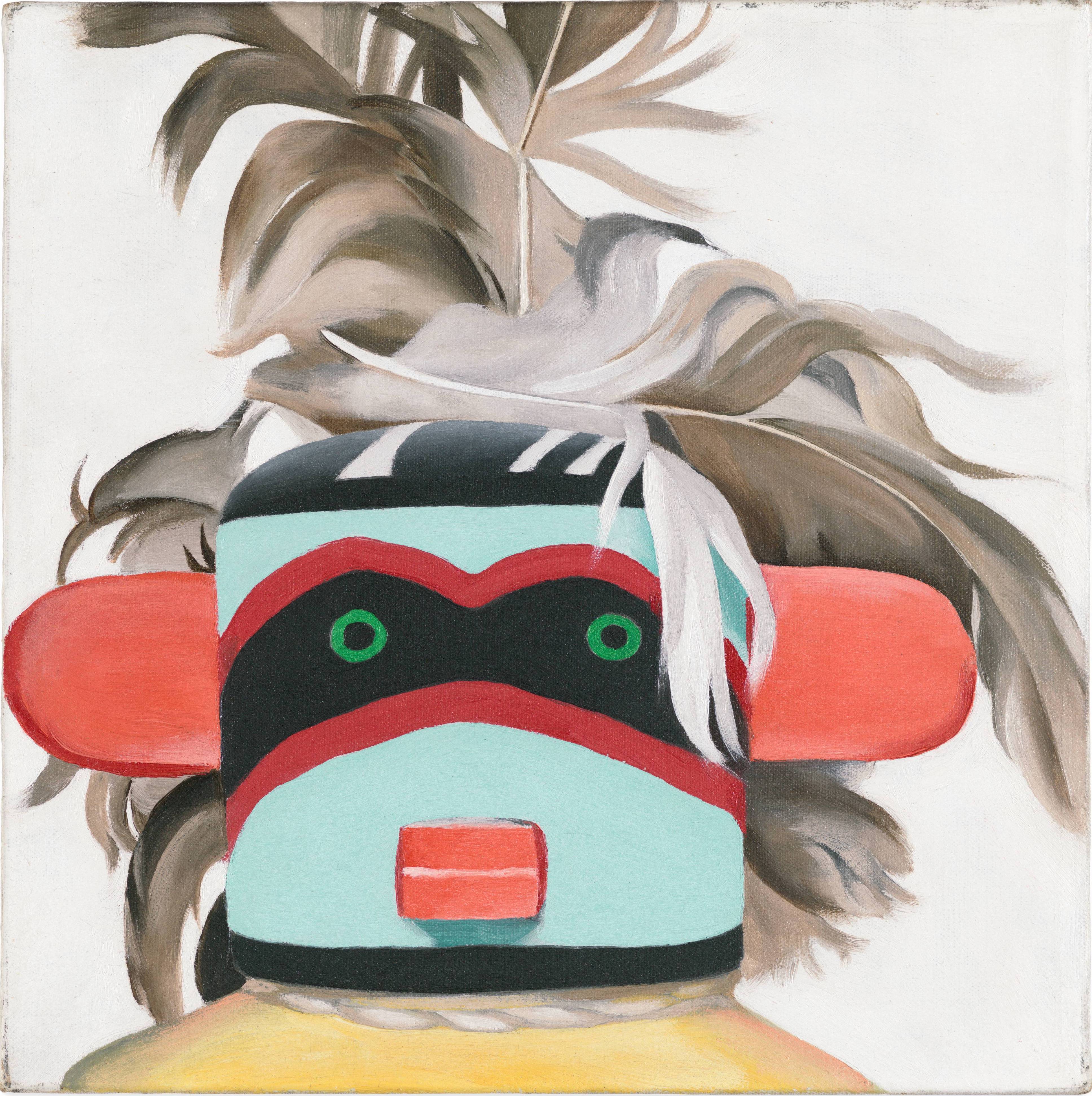 Georgia O'Keeffe. Kachina. 1938. Source: SFMOMA