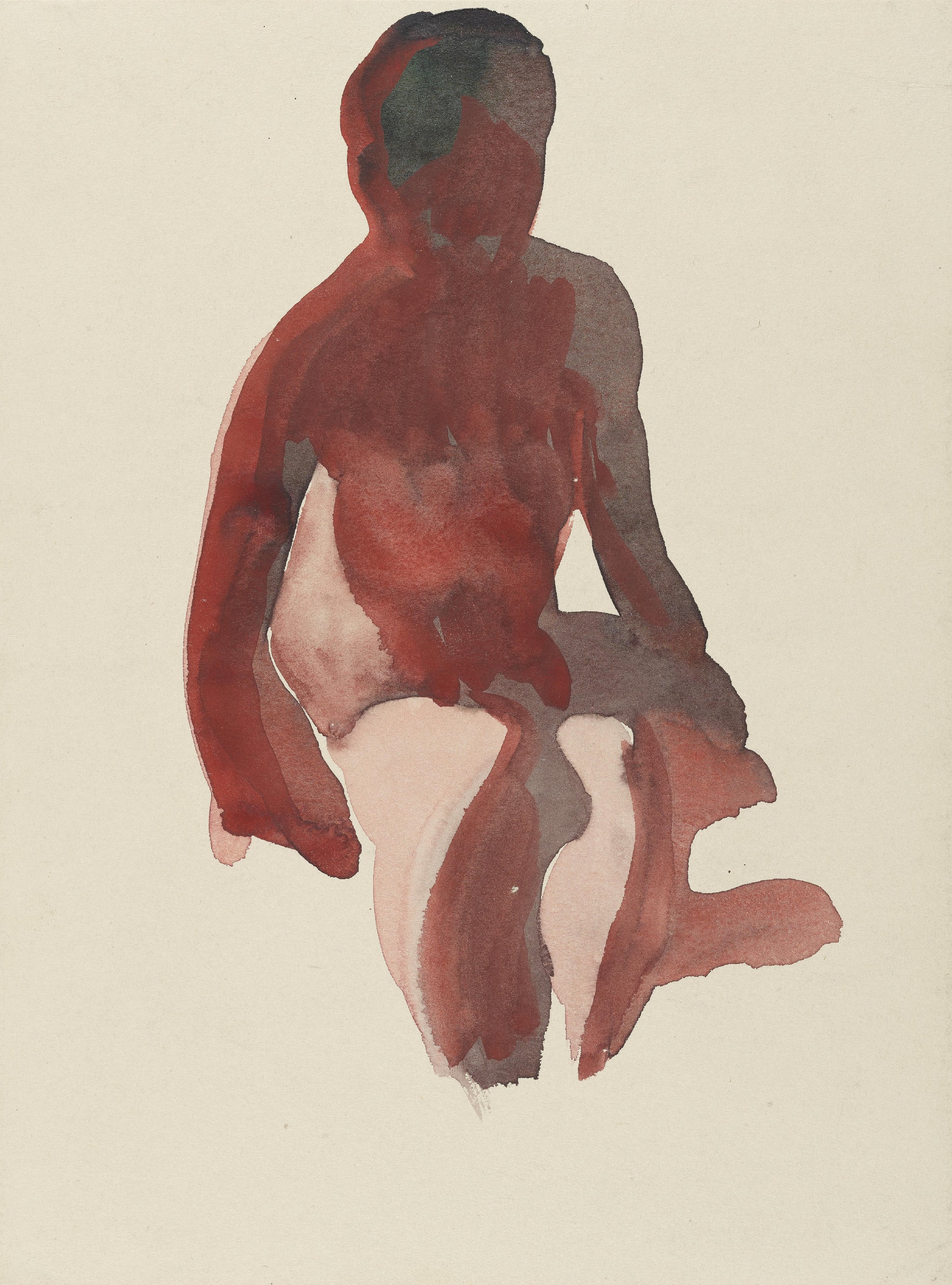 Georgia O'Keeffe. Nude Series V. 1918. Source: Philadelphia Museum of Art