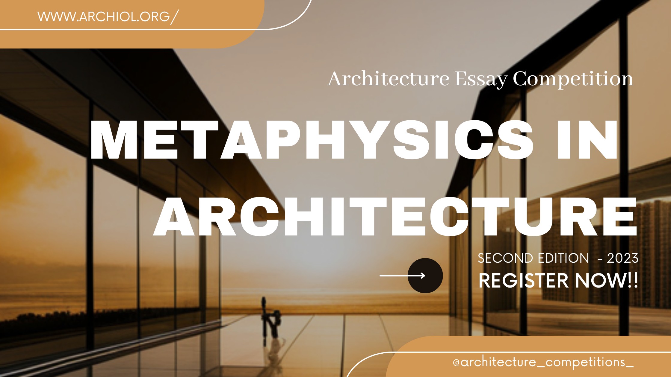 International essay competition Metaphysics in Architecture, 2023–24