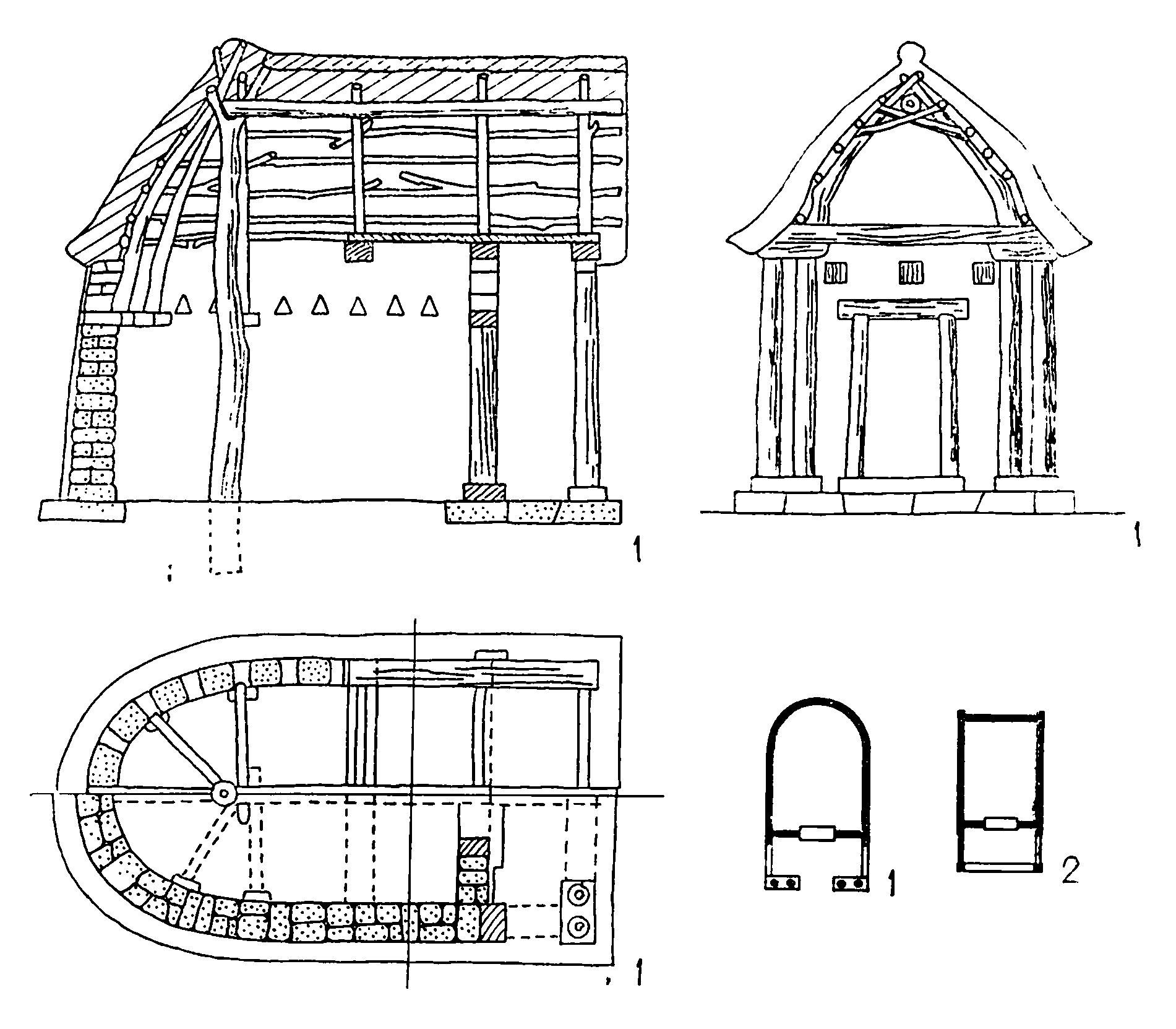 Терракотовые модели храмов, 2-я половина VIII в. до н. э.