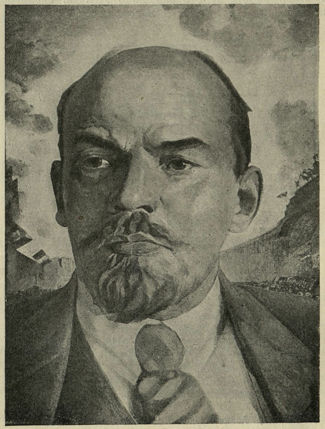 Л. Неймарк. Ленин. L. Neumark. Lénine.