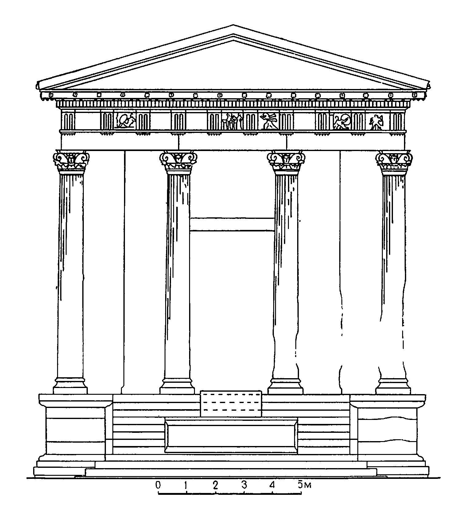 20. Пестум. Храм Мира. III—II вв. до н. э.