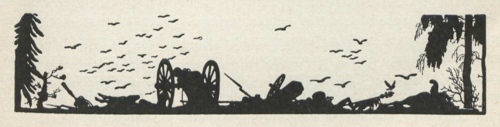 Нарбут. Заставка из книги „1812 год в баснях Крылова“.