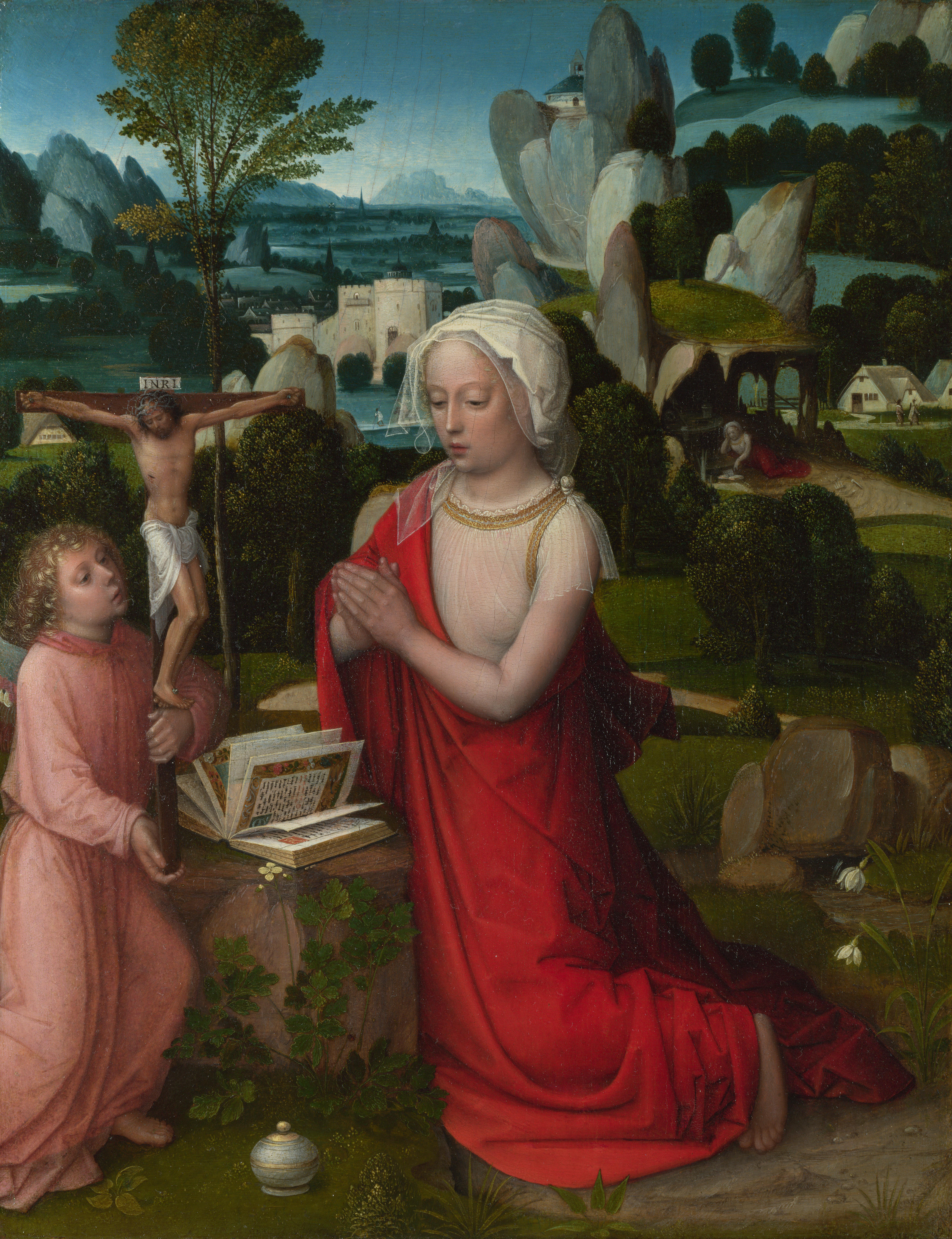 Albert Cornelis. The Magdalene in a Landscape