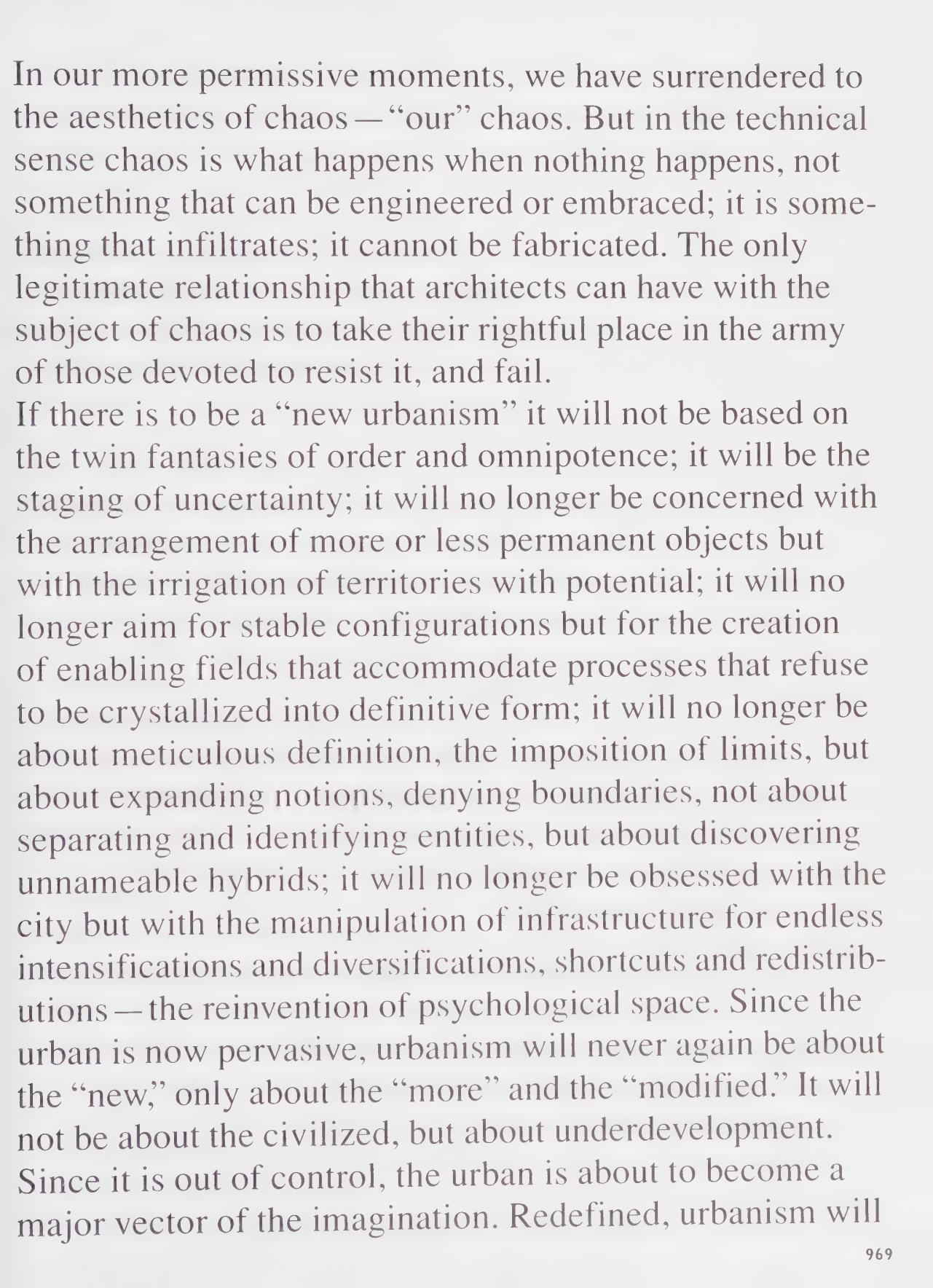 Rem Koolhaas. What Ever Happened to Urbanism?