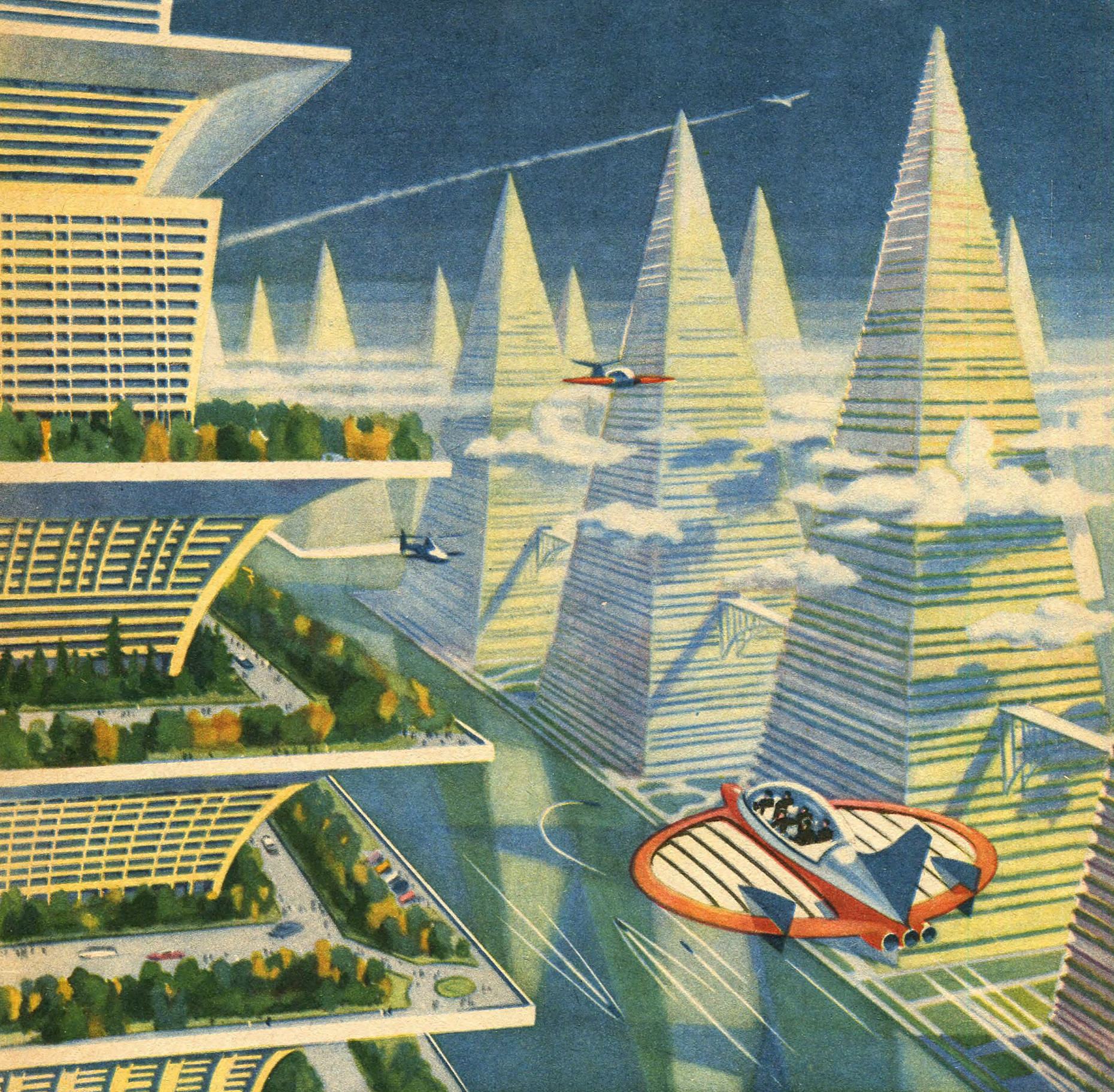 Иллюстрация из журнала «Техника — молодежи». 1968. № 7. Рисунок художника Н. Рожнова