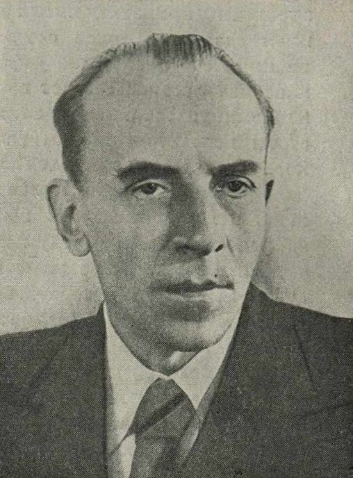 Лауреат Сталинской премии П. В. Абросимов.