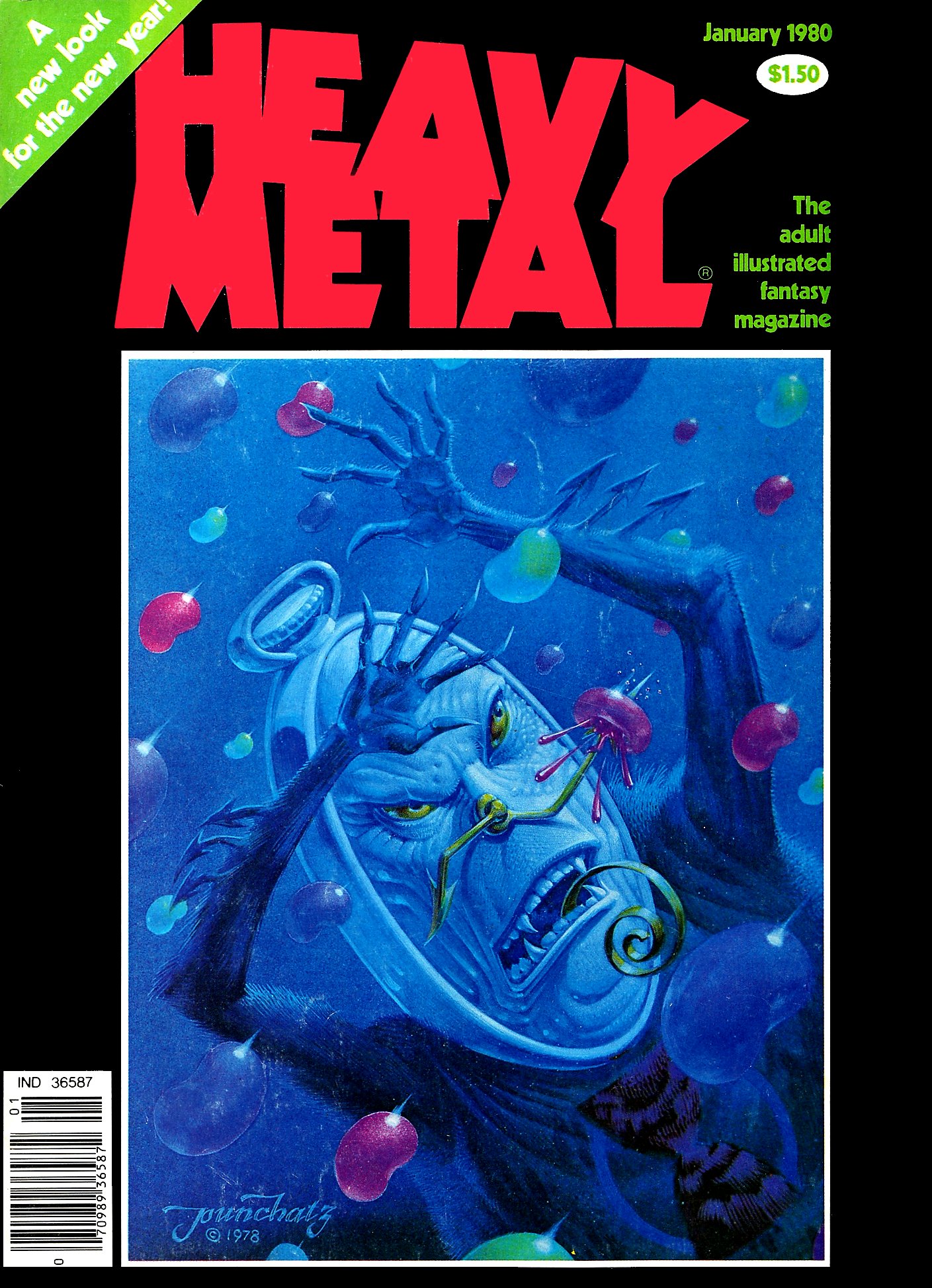 Heavy Metal. 1980. January – Volume 3 No. 09