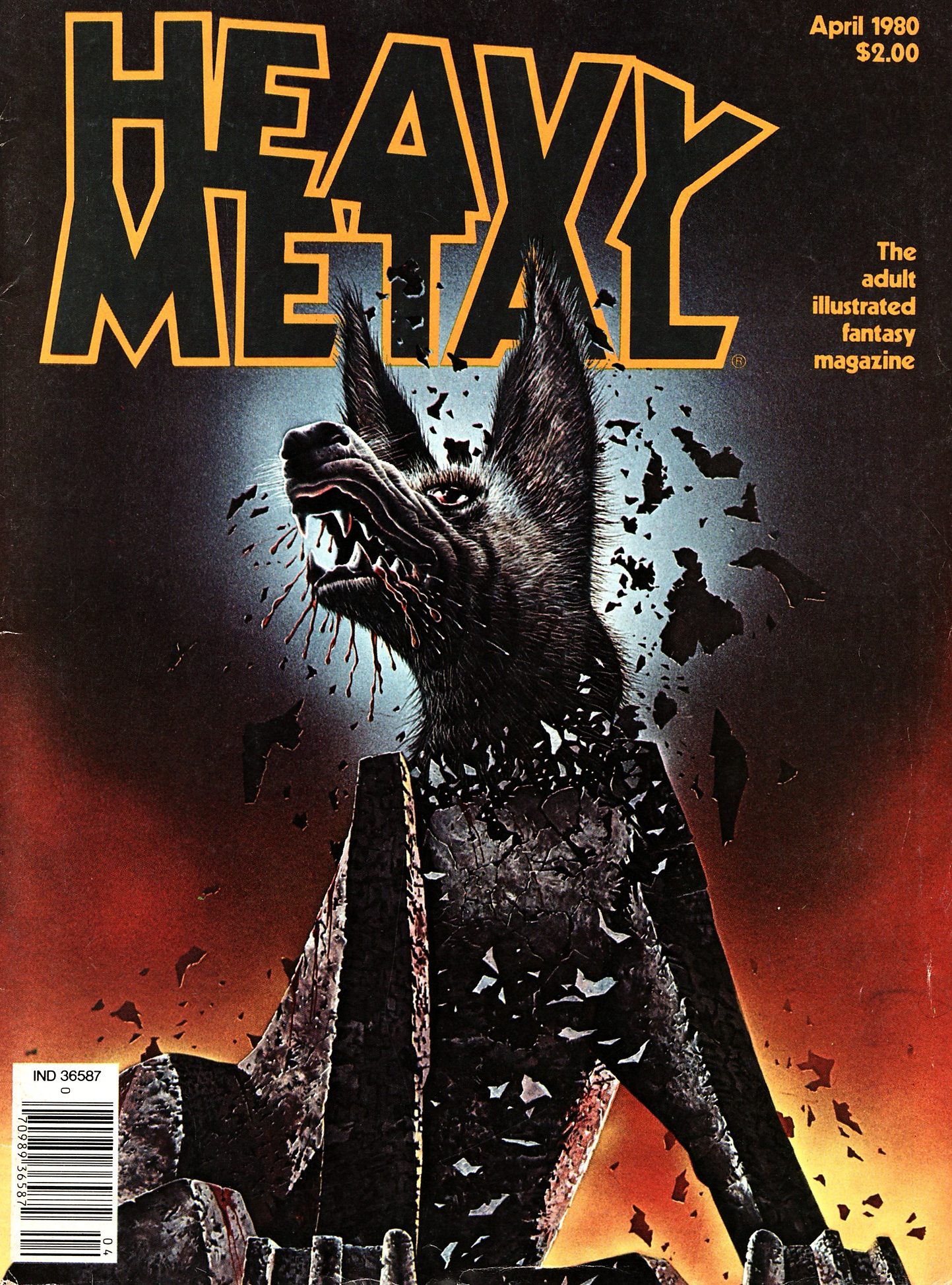 Heavy Metal. 1980. April – Volume 4 No. 01