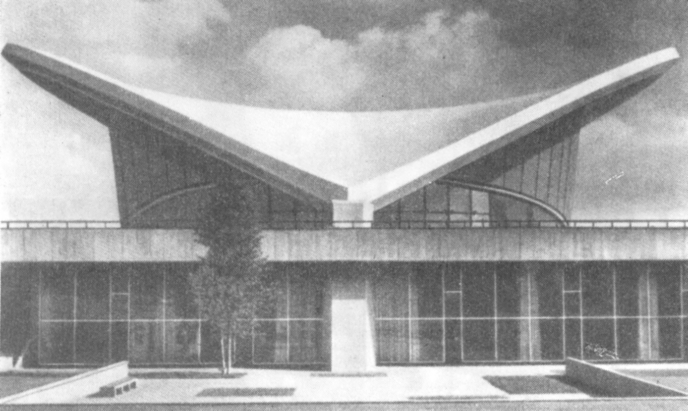 «Конгрессхалле», 1957 г. Арх. X. Стаббинс