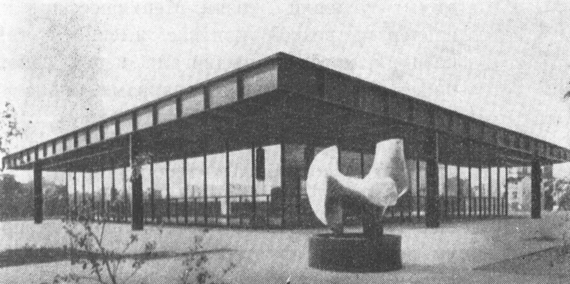 6. Национальная художественная галерея, 1962—1968. Арх. Л. Мис ван дер Роэ