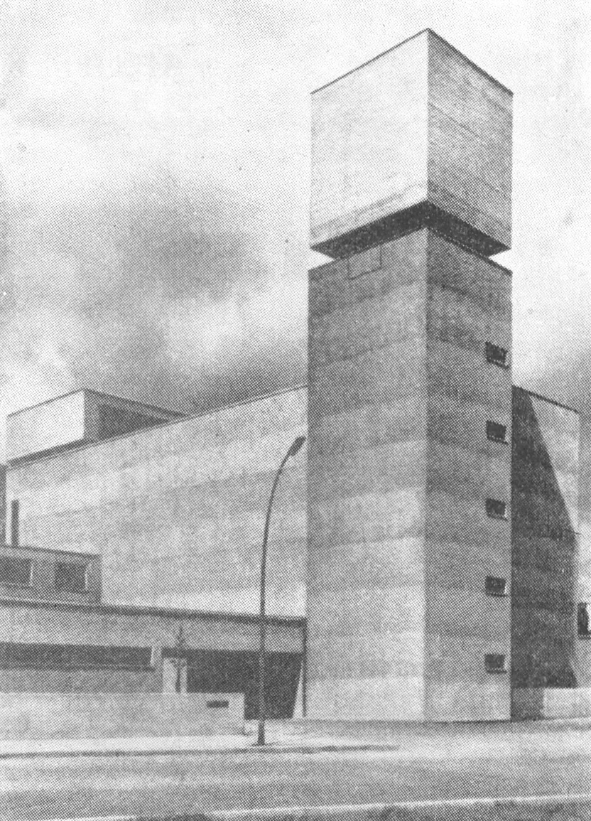 9. Церковь св. Агнессы, 1964. Арх. В. Дюттманн