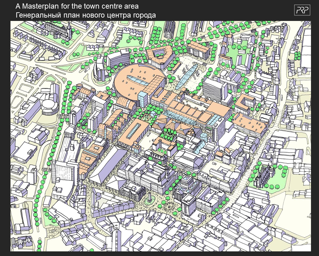 Ижевск. Генеральный план нового центра города