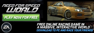 Баннер Need for Speed free online racing game