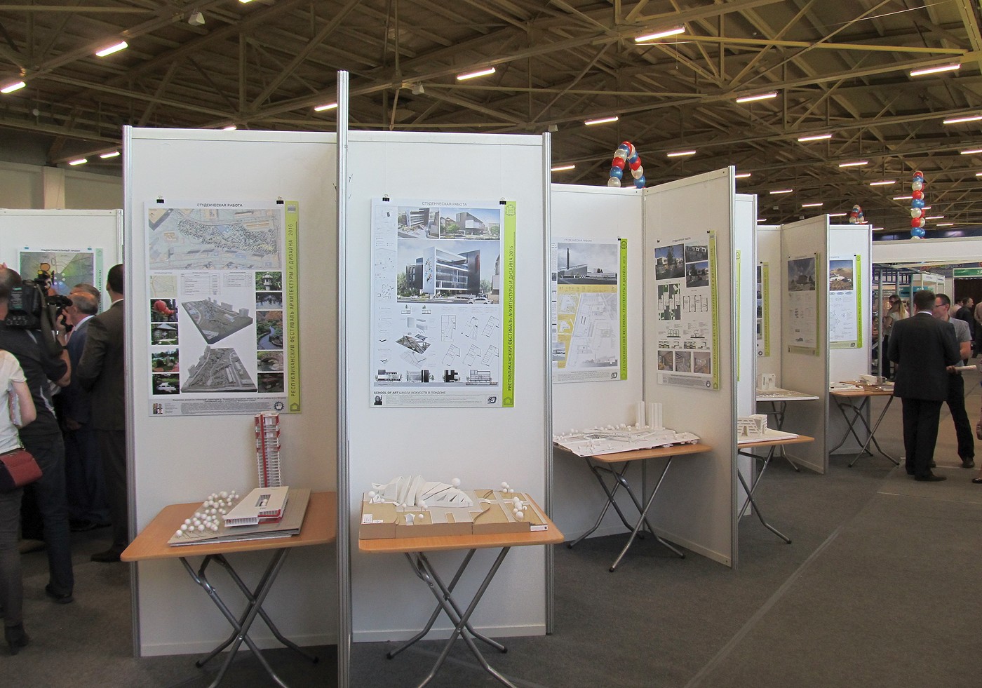 Фрагмент экспозиции Фестиваля архитектуры и дизайна