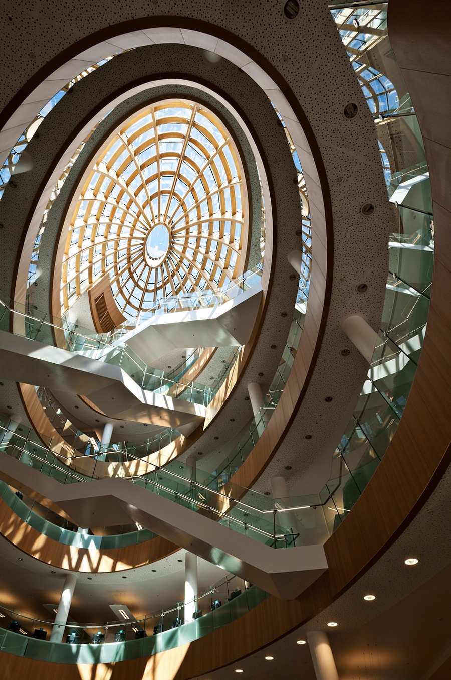 Shortlisted: Keith Hunter. Interior. Project: Liverpool Central Library (ENGLAND) by Austin-Smith: Lord