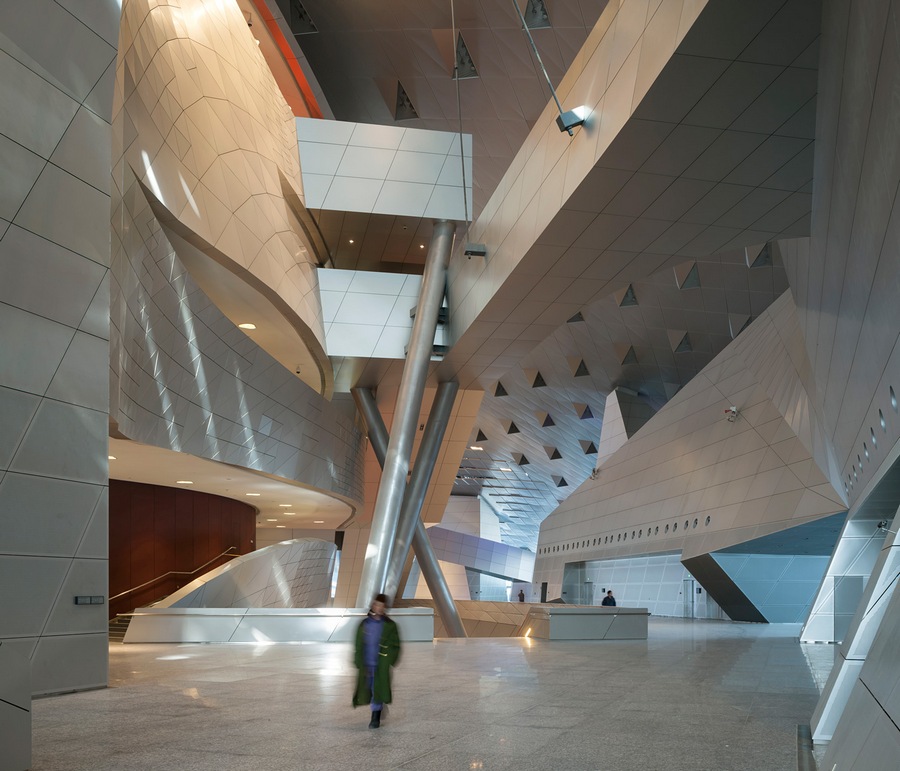 Duccio Malagamba. Interior. Project: Dalian Congress Centre (CHINA) by Coop Himmelb(l)au Architects