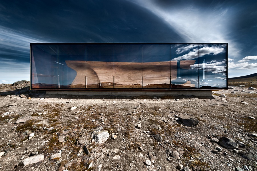 Ken Schluchtmann. Exterior. Project: Reindeer Pavilion (NORWAY) by Snohetta