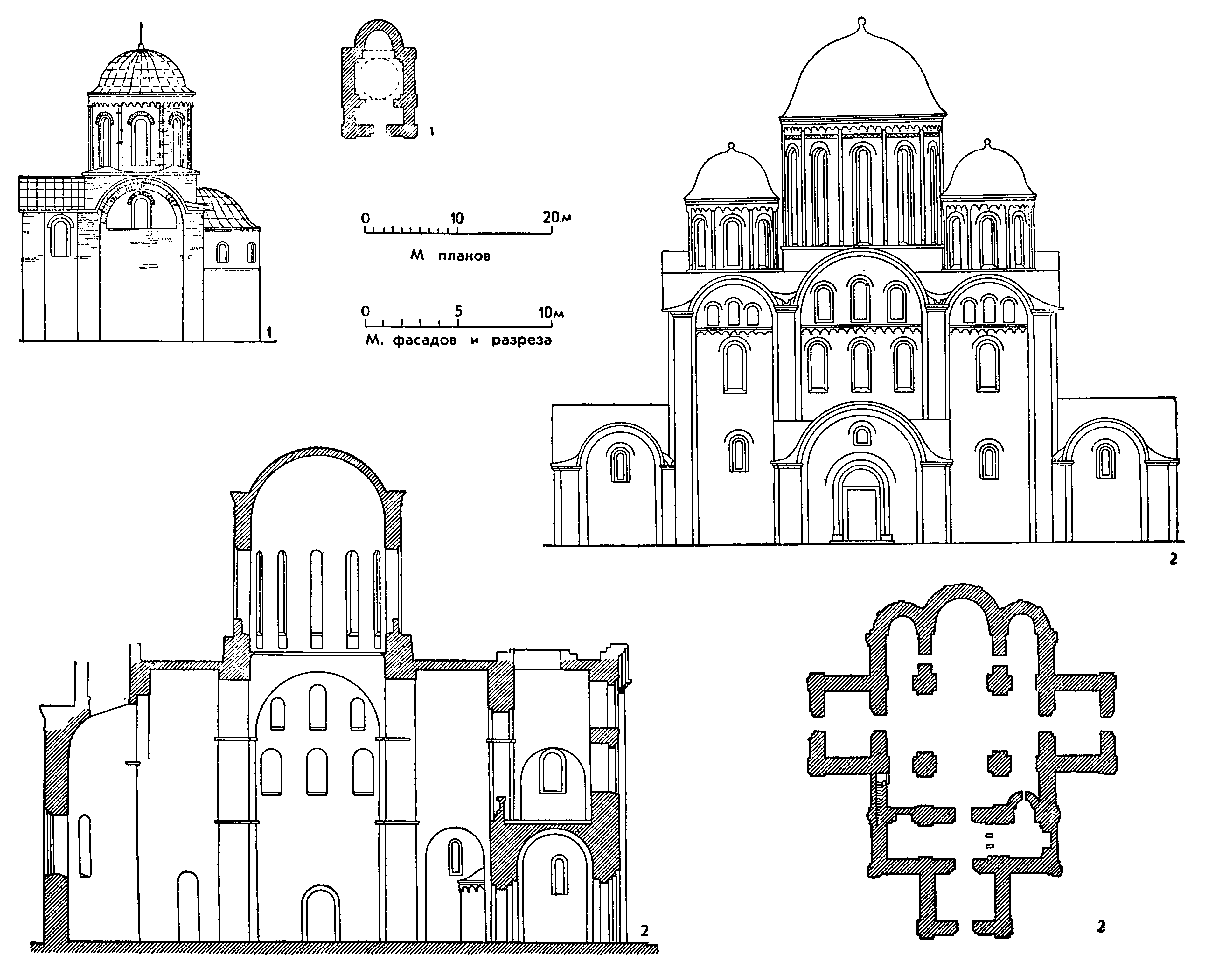 Чертеж храма