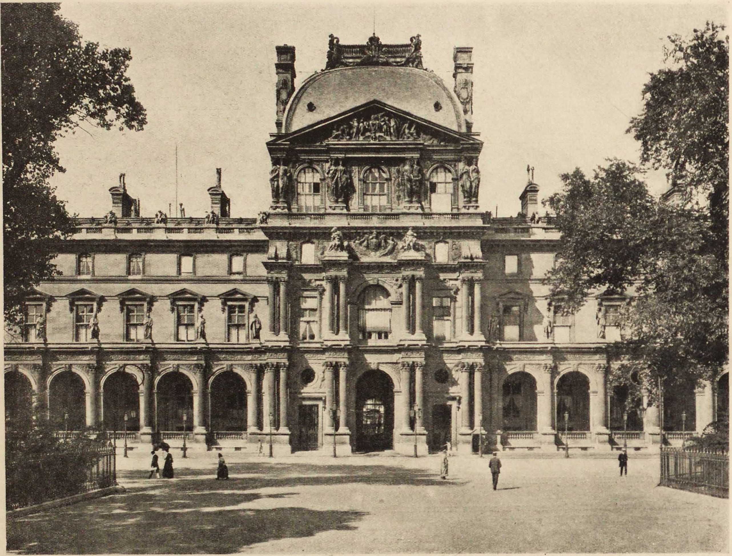 49. Лувр. Павильон Ришелье. Le Louvre. Pavillon Richelieu