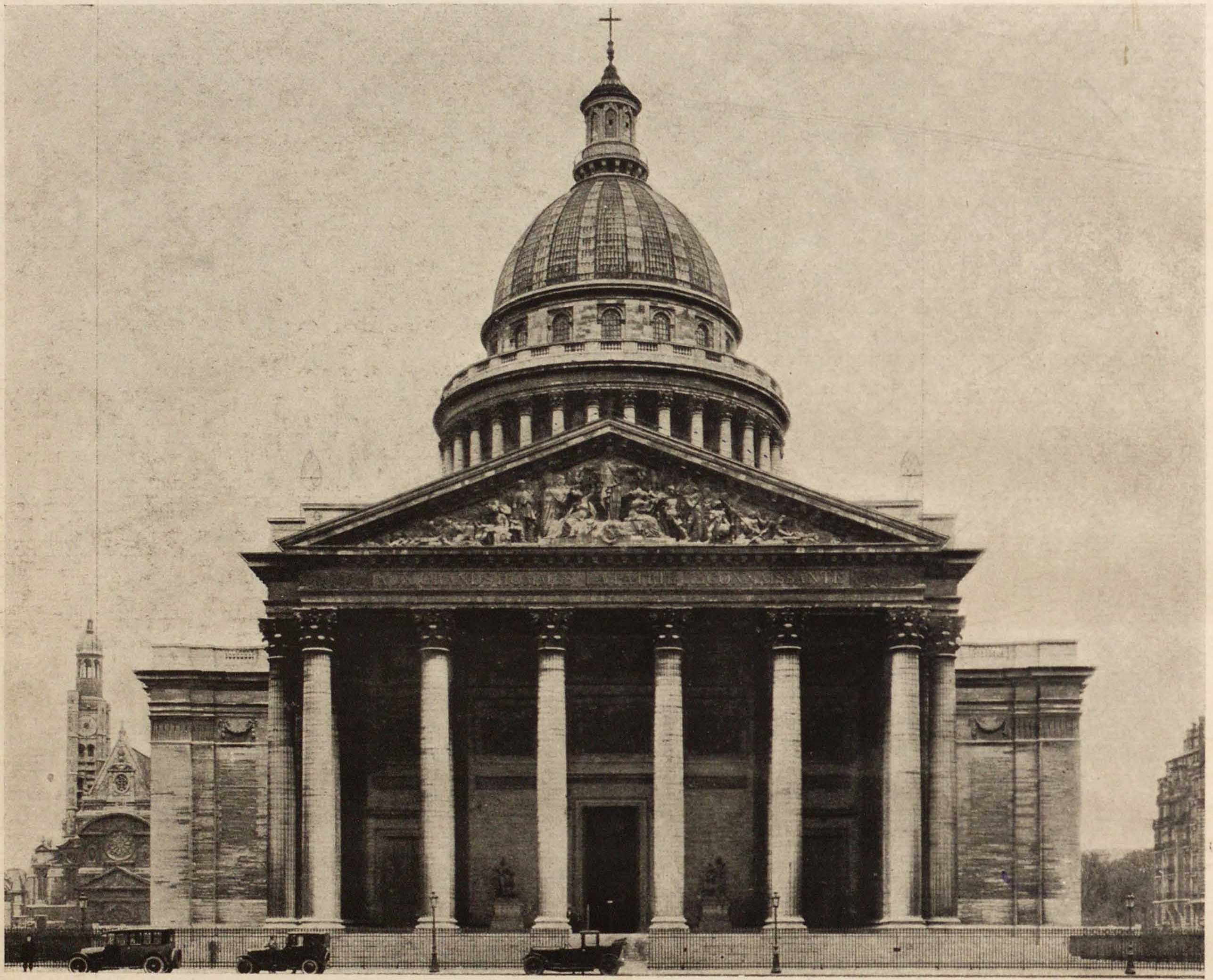 90. Пантеон (прежде церковь Сент Женевьев). Le Panthéon