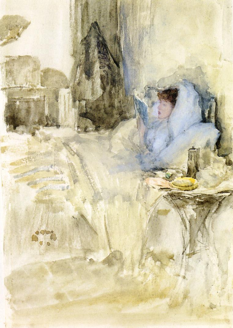 Convalescent (Note in Opal) (1883) — Джеймс Эббот Макнил Уистлер (James McNeill Whistler)