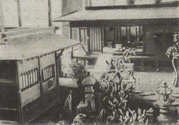Модель японского дома в Московском историческом музее.