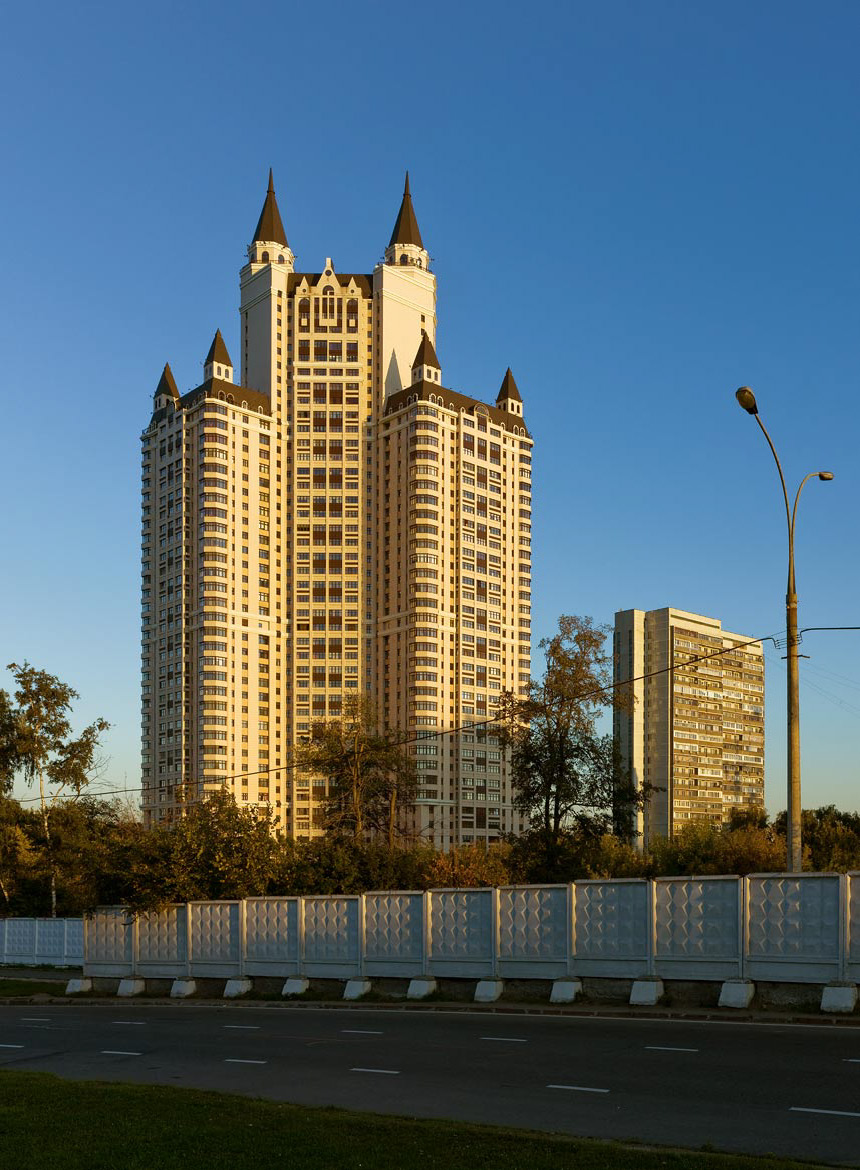 Жилые здания москвы