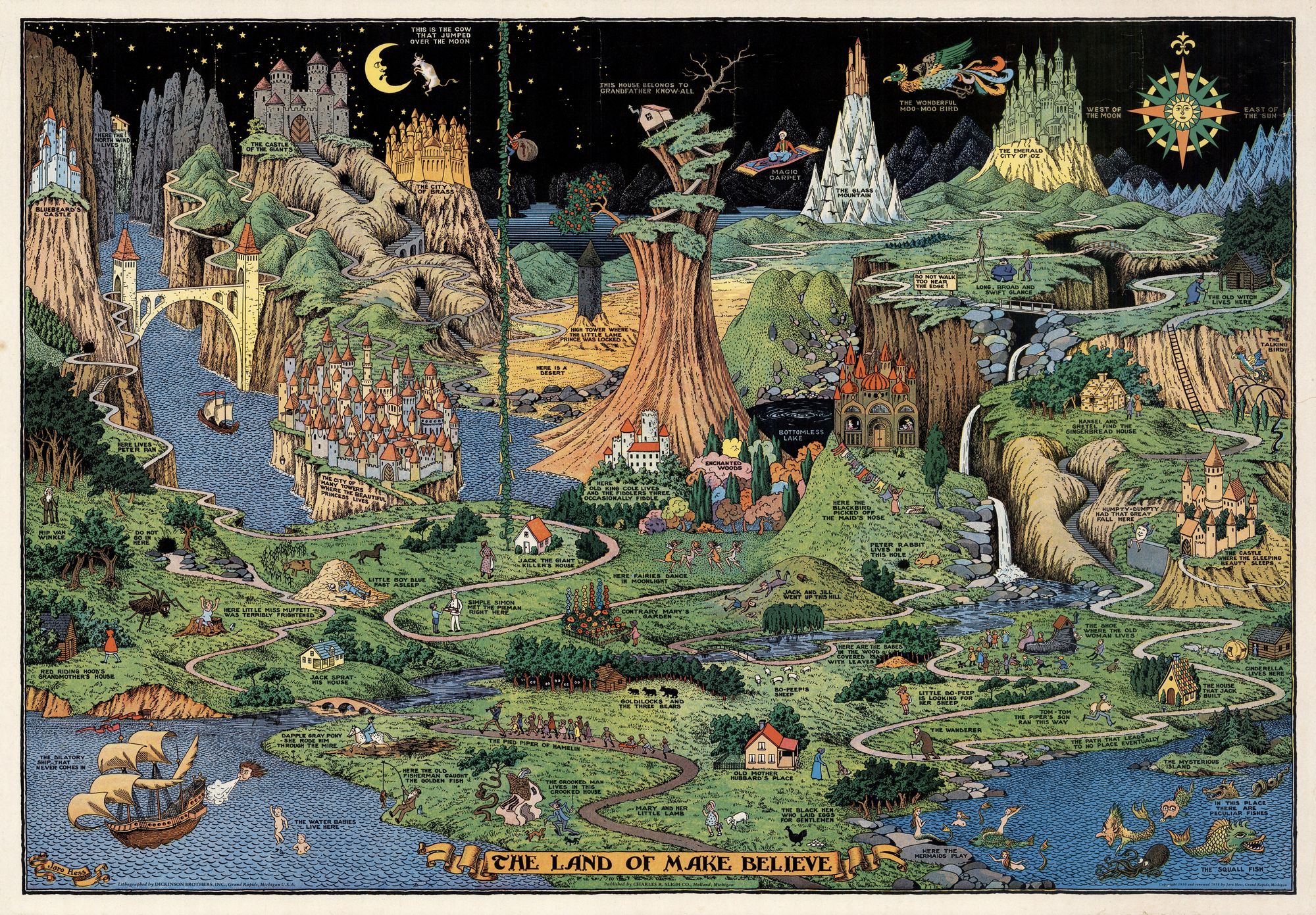 The Land of Make Believe by Jaro Hess, 1930