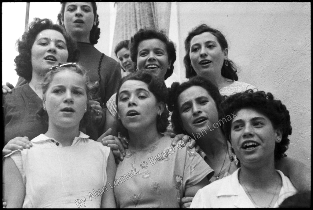 Запись поющих женщин (Италия, 1954)