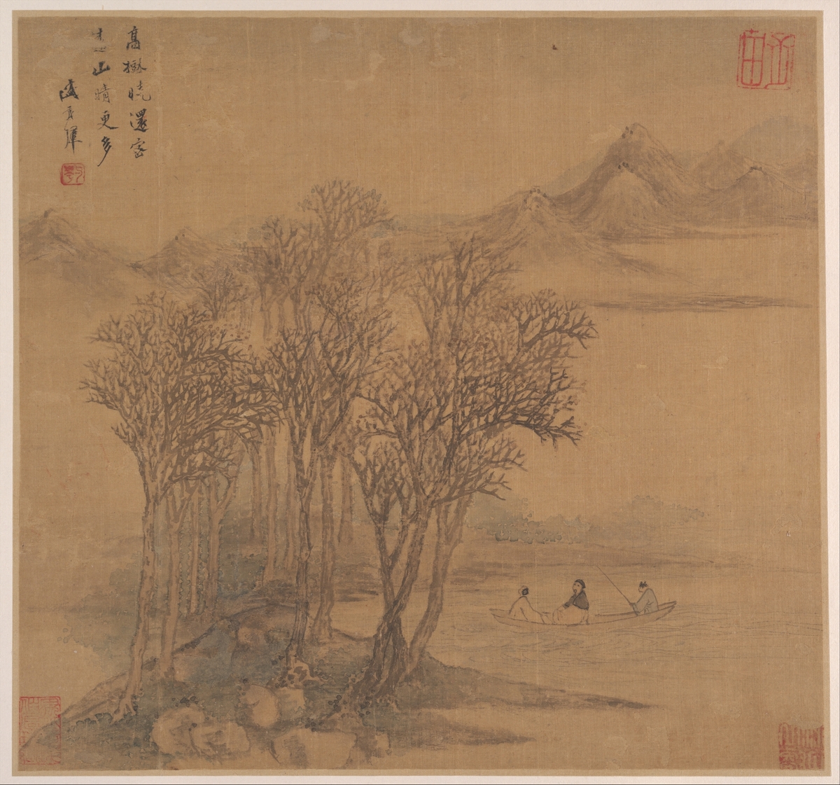 Landscapes after Tang Poems / Sheng Maoye / mid 17th century