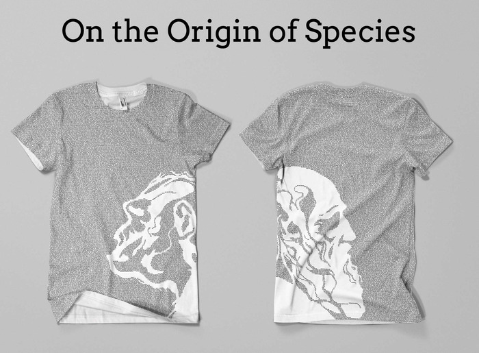 on the origin of species shirt