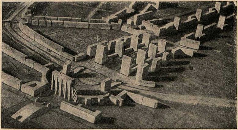 Рис. 29. Площадь Б. и М. Ордынок в Москве. Арх. Ладовский