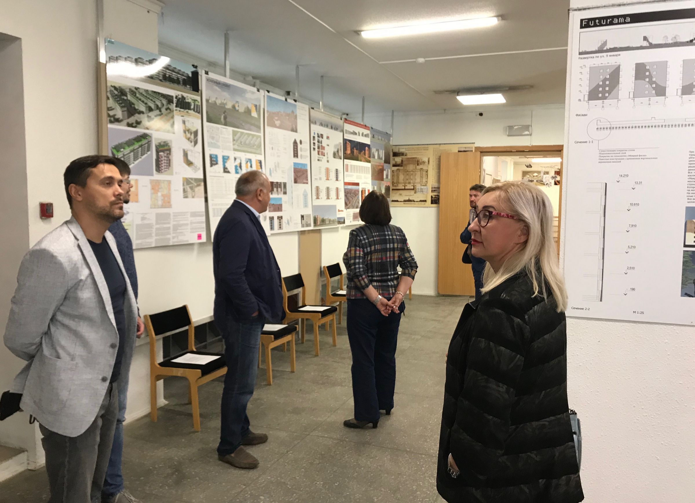 архитектурный конкурс эскизных проектов капитального ремонта фасадов жилых домов серии 1-335 в Индустриальном районе города Ижевска 2019