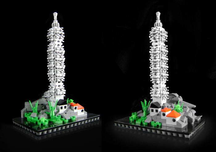 лего-башня провидца