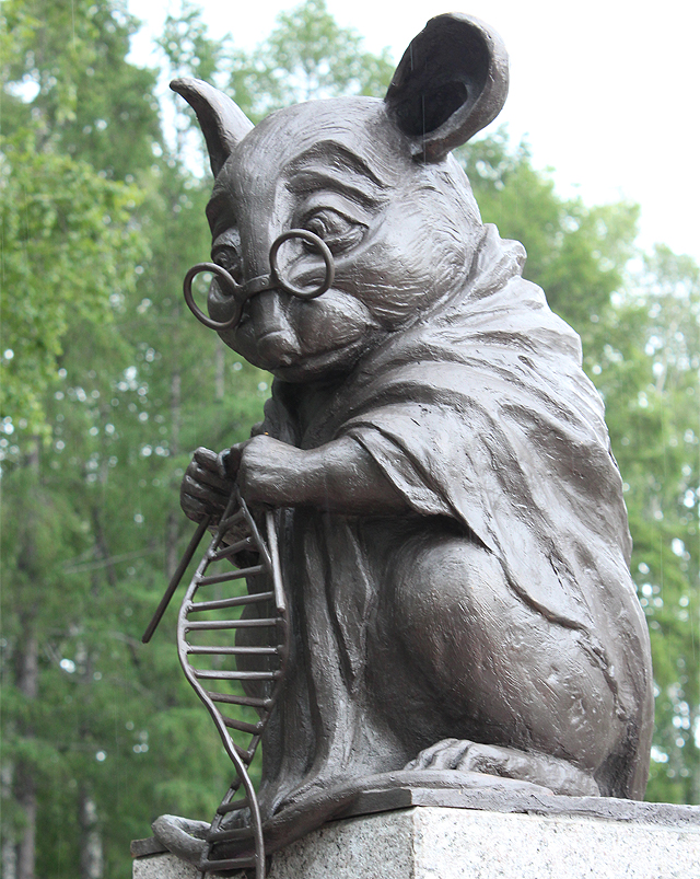 памятник лабораторной мыши