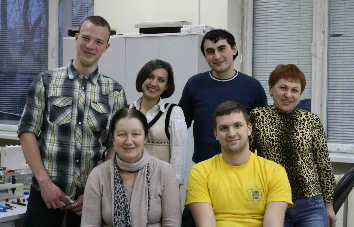 Команда проекта в Киевском институте геронтологии