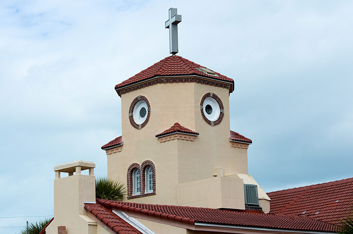 Церковь во Флориде, которая похожа на цыпленка