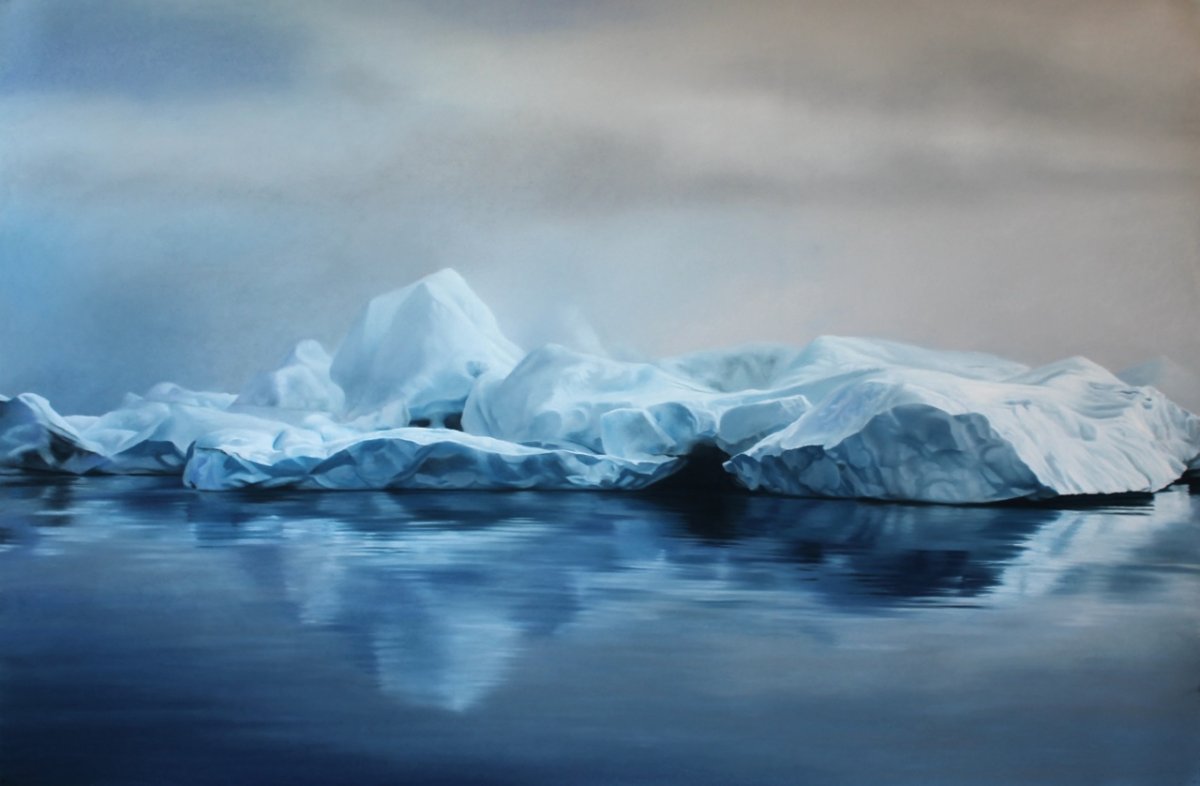 Исходным материалом для картин Форман послужили более 10 тысяч фотографий, сделанных во время путешествия в Гренландию.