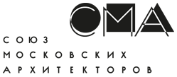 логотип Союза московских архитекторов (СМА)