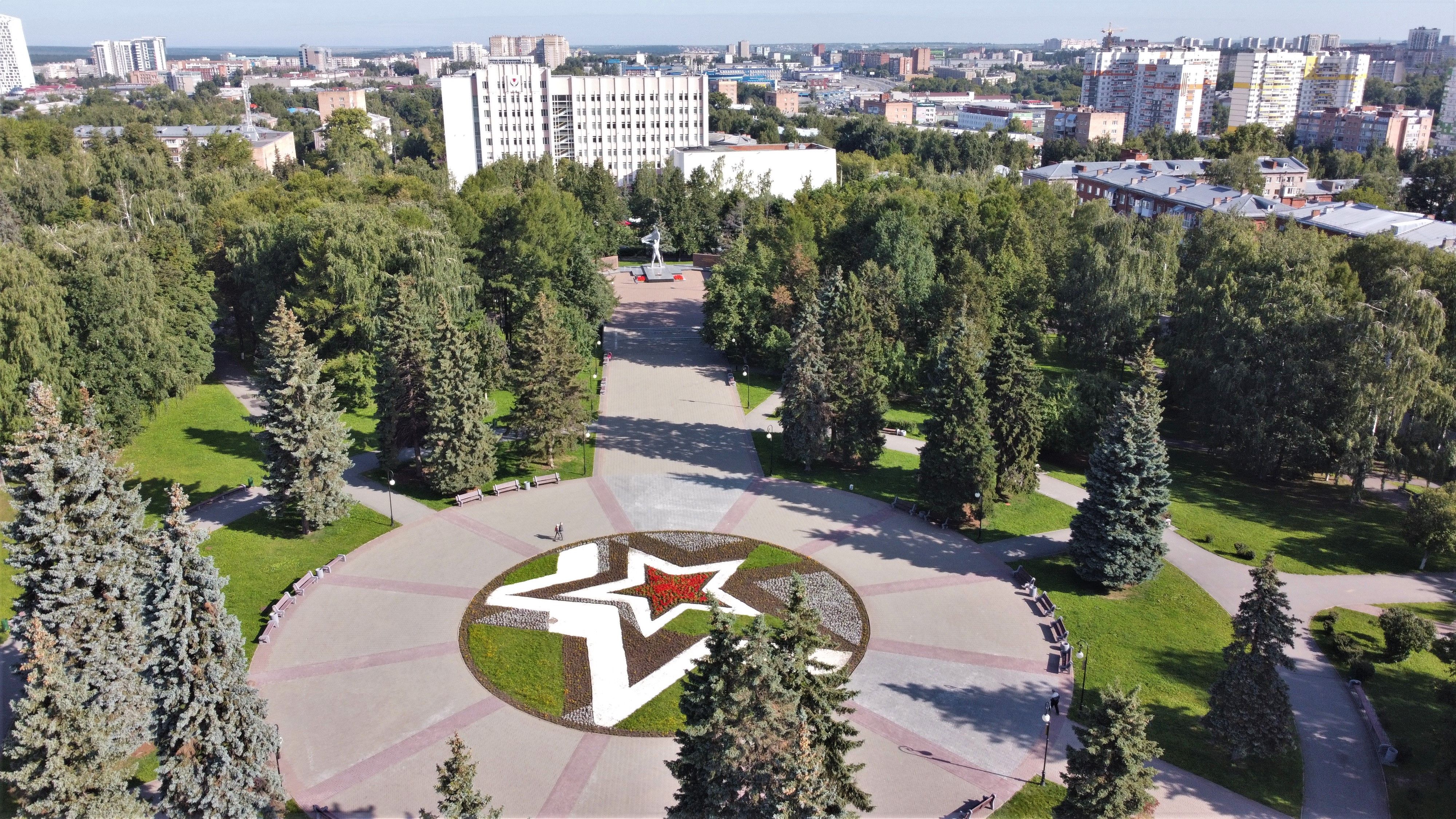 «Сквер Победы» в Ижевске. Фото 2020