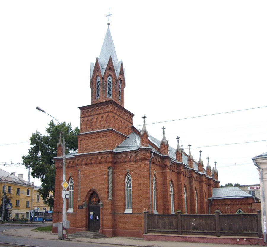 Евангелистическо-лютеранская церковь св. Марии. Архитектор А. А. Шоде, 1913 год. Фото: Oblam (2007 год)