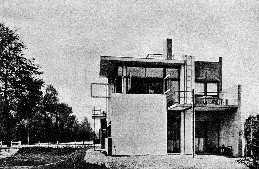 Ритвельд. Утрехт. Вилла. Rietveld. Utrecht. Villa