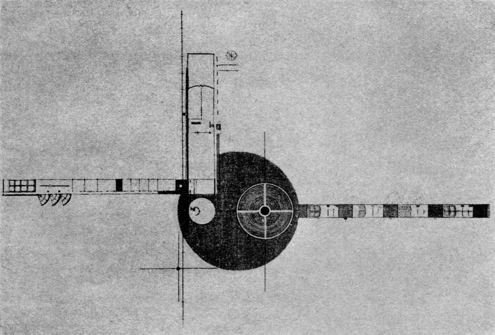 ПЛАНЫ. I. LEONIDOFF. LENIN INSTITUT. 1927. WCHUTHEMAS