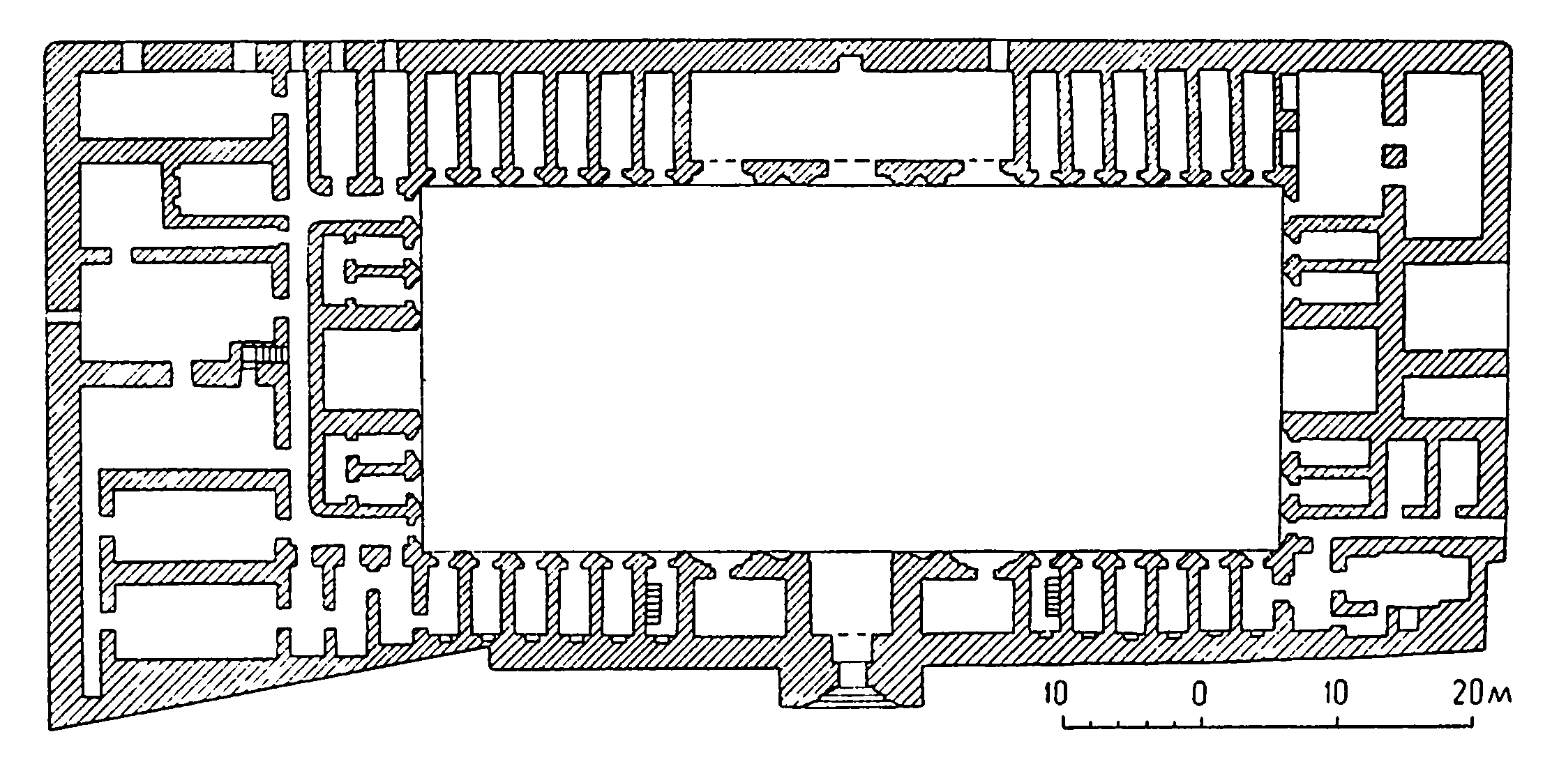 17. Багдад. Медресе Мустансирия, 1227—1232 гг. План