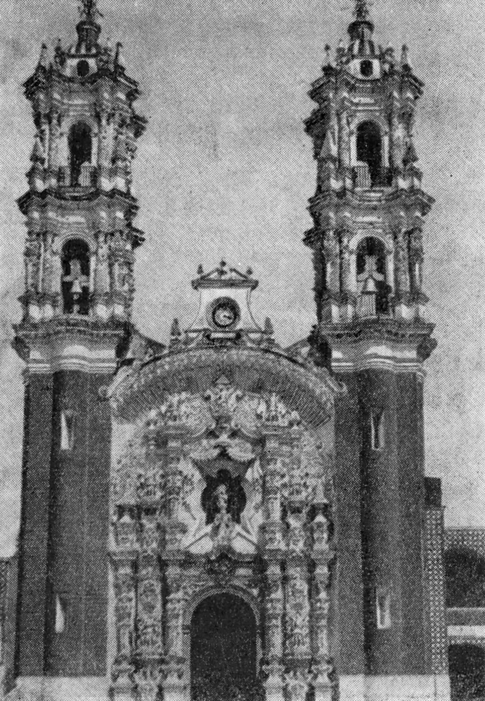 20. Тласкала. Церковь Санта-Мариа де Окотлан, 1745—1760 гг., Ф. Мигель
