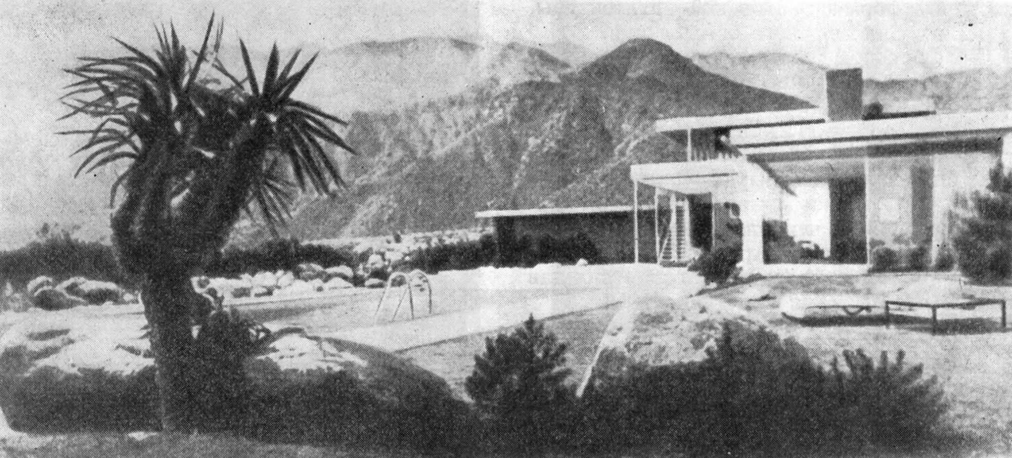 37. Палм-Спрингс (Калифорния). «Дом в пустыне», 1946 г. Арх. Р. Нейтра. Фрагменты